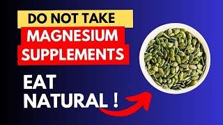 10 Best MAGNESIUM Rich Foods Better than Supplements [upl. by Valma864]