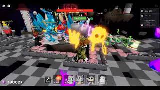 JESTER BOSSFIGHT  CHAOS KINGDOM  TOWER HEROES  ROBLOX [upl. by Aileme74]