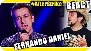 FERNANDO DANIEL THE VOICE PORTUGAL  Marcio Guerra Reagindo Adele React Sia Reação [upl. by Rustice53]