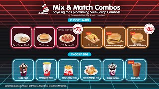 LevelUp with Jollibee’s New Mix amp Match Combos [upl. by Yhcir]