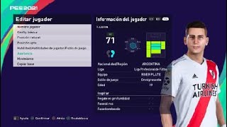 PES 2021 River Plate Tobias Leiva [upl. by Killy]