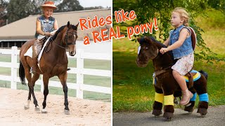 PonyCycle Toy 2020 Ride on Horse  Mechanical Pony  Mechanical Walking Horse  Kids Best Gift [upl. by Teferi]