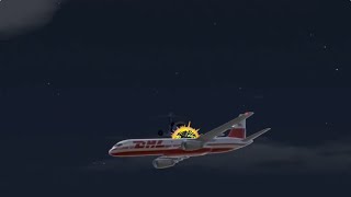 2002 Uberling mid air colisoin Dhl 611 Bashkirian 2937 in simple planes [upl. by Schindler934]