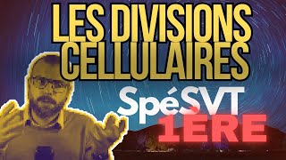 Les divisions cellulaires chez les eucaryotes  1ère Spécialité SVT svt lycée cellule [upl. by Krystal89]