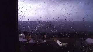 Relámpagos en la Sierra Norte de Madrid Tormenta nocturna centro de España 28 Junio 2024 [upl. by Sobel509]