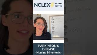 Parkinsons Disease Nursing Mnemonic Part 1 shorts NCLEX NCLEXprep nursing nursingstudent [upl. by Constancy]