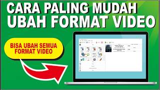 Cara Mengubah Format Video MKVMOVAVI dan Format Video Lainya [upl. by Anaele]