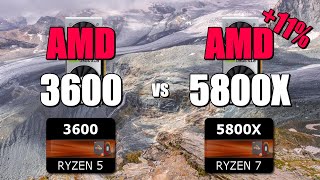 3600 vs 5800X  2060S 💥 CSGO 💥 Fortnite 💥 PUBG 💥 GTAV 💥 Overwatch [upl. by Haropizt]