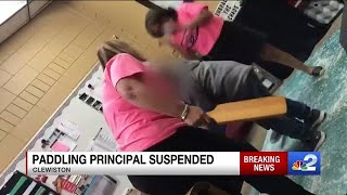 Clewiston principal suspended for paddling student [upl. by Nelsen244]