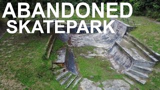 Hidden Skate Park In The Forest ABANDONED [upl. by Antoinette]