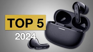 LOS MEJORES AURICULARES BLUETOOTH CON CANCELACIÓN DE RUIDO DE 2024  TOP 5 AURICULARES TWS BARATOS [upl. by Noek]