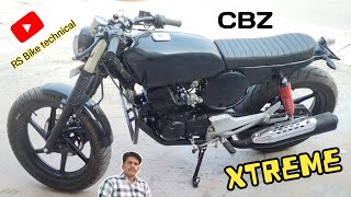 CBZ OLD Modified CBZ Xtreme modification rsbiketechnical [upl. by Ahsinroc]