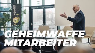 Keynote quotGeheimwaffe Mitarbeiterführungquot auf der Capmo Konkret Veranstaltung [upl. by Chor]