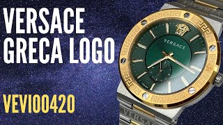 Versace Greca Logo VEVI00420 Full [upl. by Hahnke281]