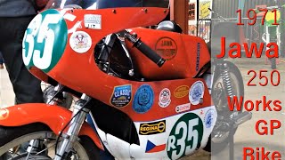 Jawa 250 Works Grand Prix bikeWalk round amp start up [upl. by Bruis]