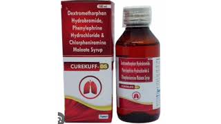 CUREKUFF DS Syrup Dextromethorphan Hydrobromide Phenylephrine Hydrochloride Chlorpheniramine Syrup [upl. by Euqinad150]