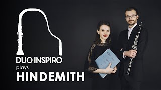 PHindemith  Sonata for clarinet and piano in B Duo Inspiro AUDIO LIVE [upl. by Yllier]