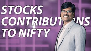 Which Stocks Contributed to NIFTY amp How Much  P R Sundar [upl. by Notnert]