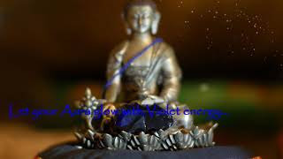 Azurite 6th3rd Eye Spinning Chakra Meditation wTibetan Bowls 10 min [upl. by Hterag952]