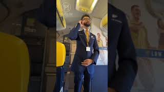 Check out the Safety demonstration by Ryanair Air [upl. by Sirapal353]