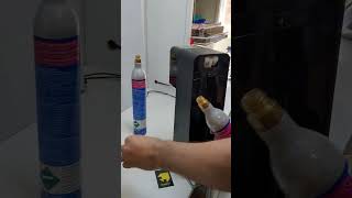 How to replace your SodaStream CO2 gas cylinder 🍾 [upl. by Anirod]