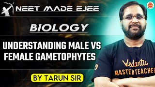 NEET 2025  Understanding key differences between Male amp Female Gametophytes  Tarun Sir [upl. by Treb]