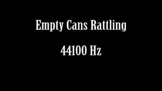 Empty Aluminum Cans Rattling Sound Effect Free High Quality Sound FX [upl. by Annetta843]