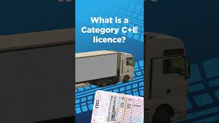 HGV Training  What is an HGV Category CE Licence hgv hgvdriver hgvtraining trucking shorts [upl. by Lanford]