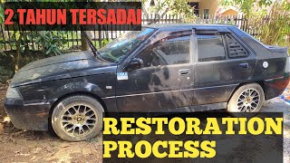 PROTON ISWARA LMST RESTORATION PROCESS REBUILD amp REBORN NARDO GREY [upl. by Ahsienad]