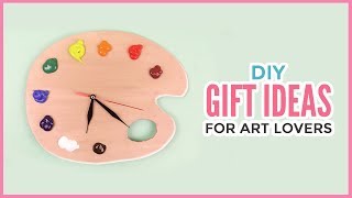 Creative DIY Gift Ideas for Art Lovers  Christmas amp Birthday Gifts Every Artist Will Appreciate [upl. by Alasdair703]