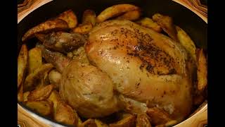 Poulet rôti potatoes extra crisp cookeo [upl. by Thorny]