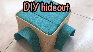 DIY Hideout  Woodcast  Small animals [upl. by Beatriz220]