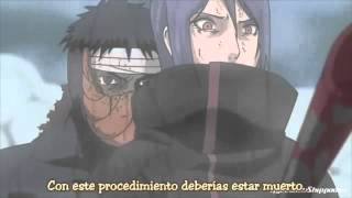 Obito VS Konan SUB ESPAÑOL [upl. by Legnaesoj]