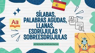 🚀 ¡Domina las sílabas como un PRO Tónicas átonas agudas llanas ¡y más 🤯 [upl. by Rozamond293]