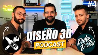 🤯 DESCUBRE los SECRETOS del DISEÑO 3D PROFESIONAL 🎙️ PODCAST CONTROL 3D 4 [upl. by Lrem688]