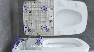 VOVO Stylement TCB090SA Integrated Smart Bidet Toilet Guide Narrated Version [upl. by Nasar]