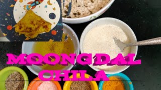 Moong dal chila recipe 😋😋 [upl. by Damha502]