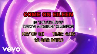 Dexys Midnight Runners  Come On Eileen Karaoke [upl. by Arlyne]