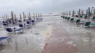 BIBIONE 2013  Mareggiata  160513 [upl. by Ainyt]