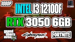 Intel i3 12100F  RTX 3050 6GB Benchmarks [upl. by Alleiram]