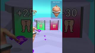 Fat Fit Run Game Level 1 shorts fatfitrun youtubeshorts funny [upl. by Jacki]