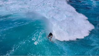 BiG WAVE SURFING  FACTORY  Session 2024 11 03 walkonwater downsouth southafrica westcoast [upl. by Rolat]