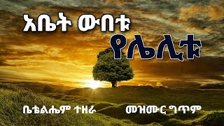 Betty Tezera Ethiopia  Abet Wubetu Yelelitu ቤተልሔም ተዘራ  አቤት ውበቱ የሌሊቱ New protestant mezmur lyrics [upl. by Vine869]