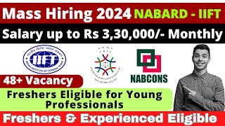 NABARD Consultancy Services Recruitment 2024  Salary up to Rs 330000  Freshers Apply Now [upl. by Marita726]