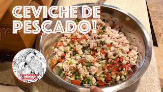 Ceviche de Pescado  Fish Ceviche [upl. by Naghem855]