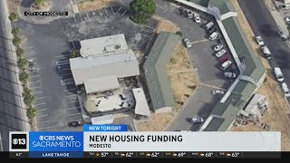 Modesto announces new funding for Project Homekey [upl. by Mcconaghy462]