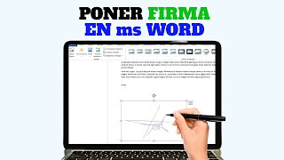 Cómo Poner Firma en Word  Tutorial Fácil y Rápido [upl. by Ferdinana]