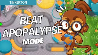 How to Beat Apopalypse Mode Medium on Tinkerton  BTD6 Strategy [upl. by Adnilak]