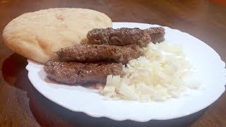 kako se prave pravi cevapi najbolji recept [upl. by Trilbi]