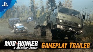 SPINTIRES MUDRUNNER  First Look Gameplay Sponsored [upl. by Ophelia]